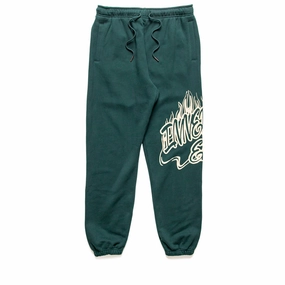 Honor The Gift Entertainment Sweatpant - Green Compression Fit Lightweight Durable Fabric
