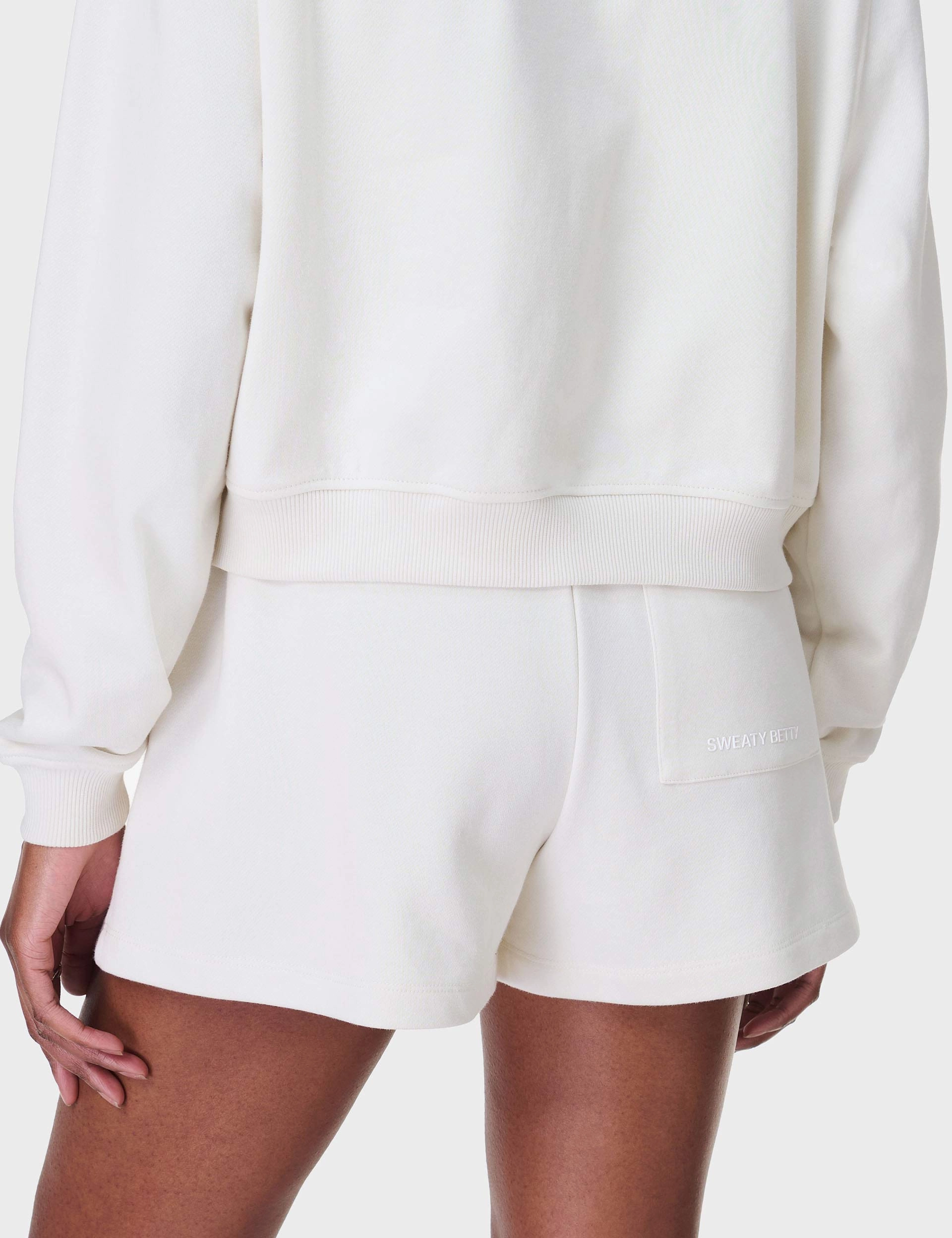 Revive Boxy Short - Lily White Work Ready Ombre effect