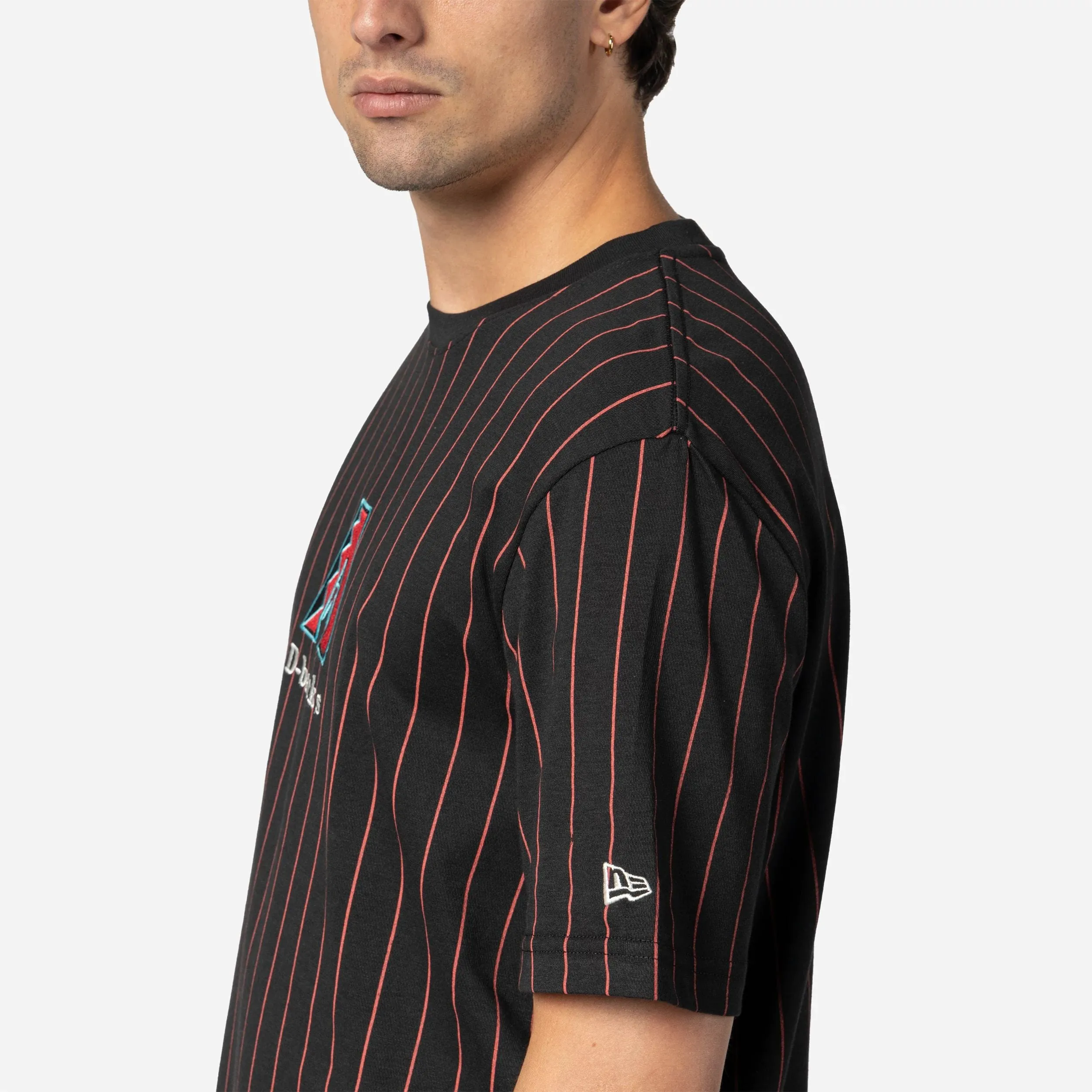 Green Soul Urban Pulse Diamondbacks Team Logo Pinstripe Tee - Mens