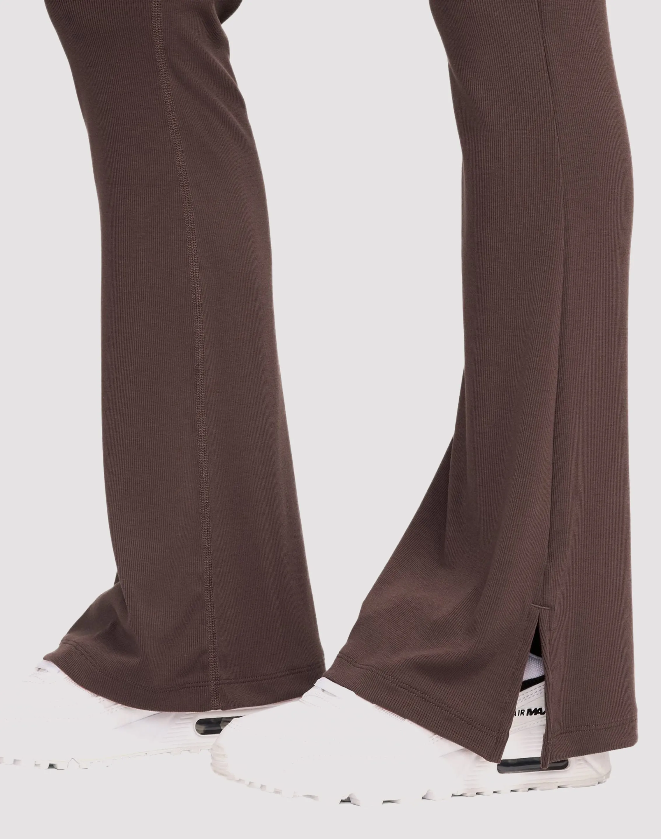 Nike Sportswear Chill Knit Tight Mini-Rib Flared Leggings Neat Edge