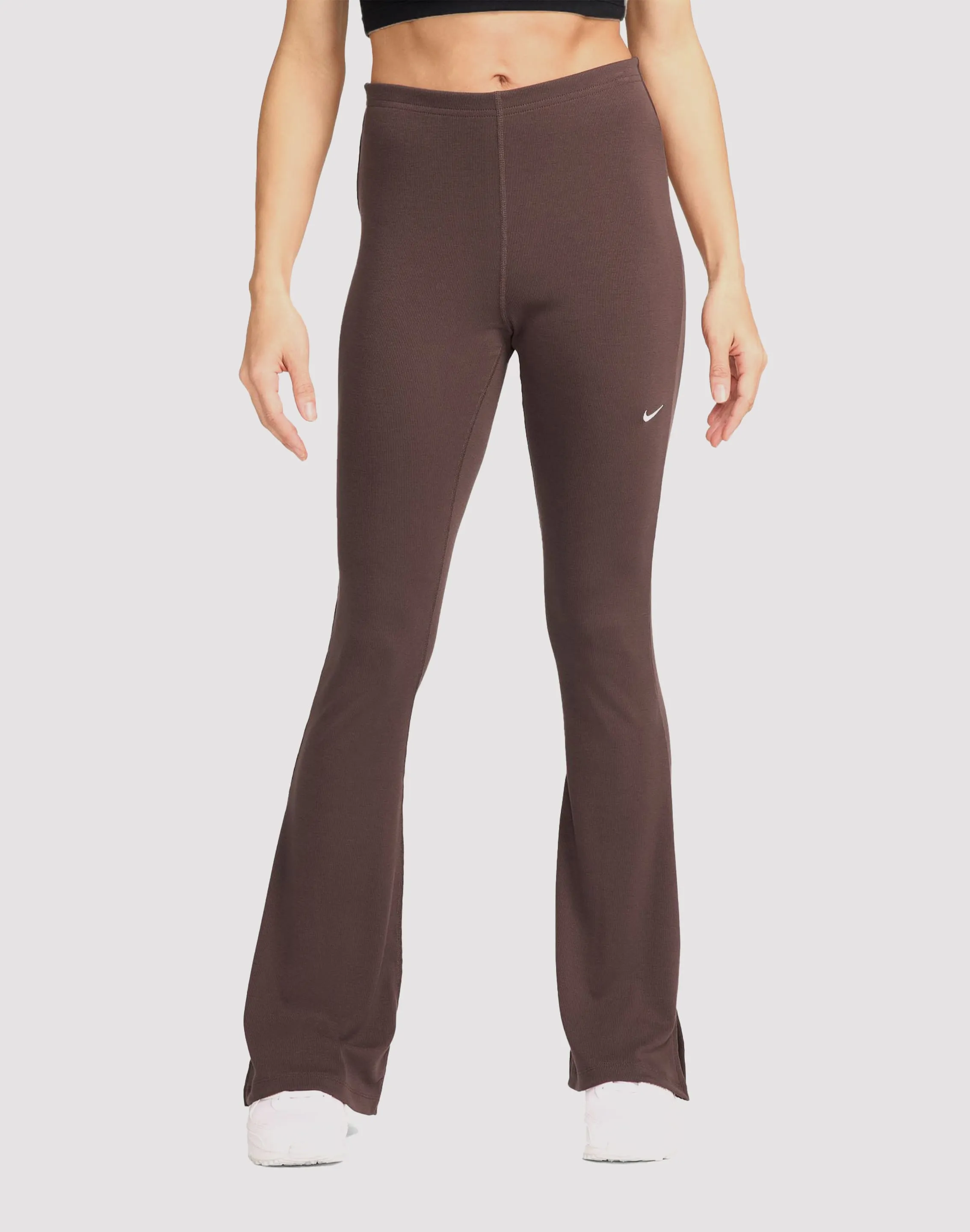 Club Mode Nike Sportswear Chill Knit Tight Mini-Rib Flared Leggings