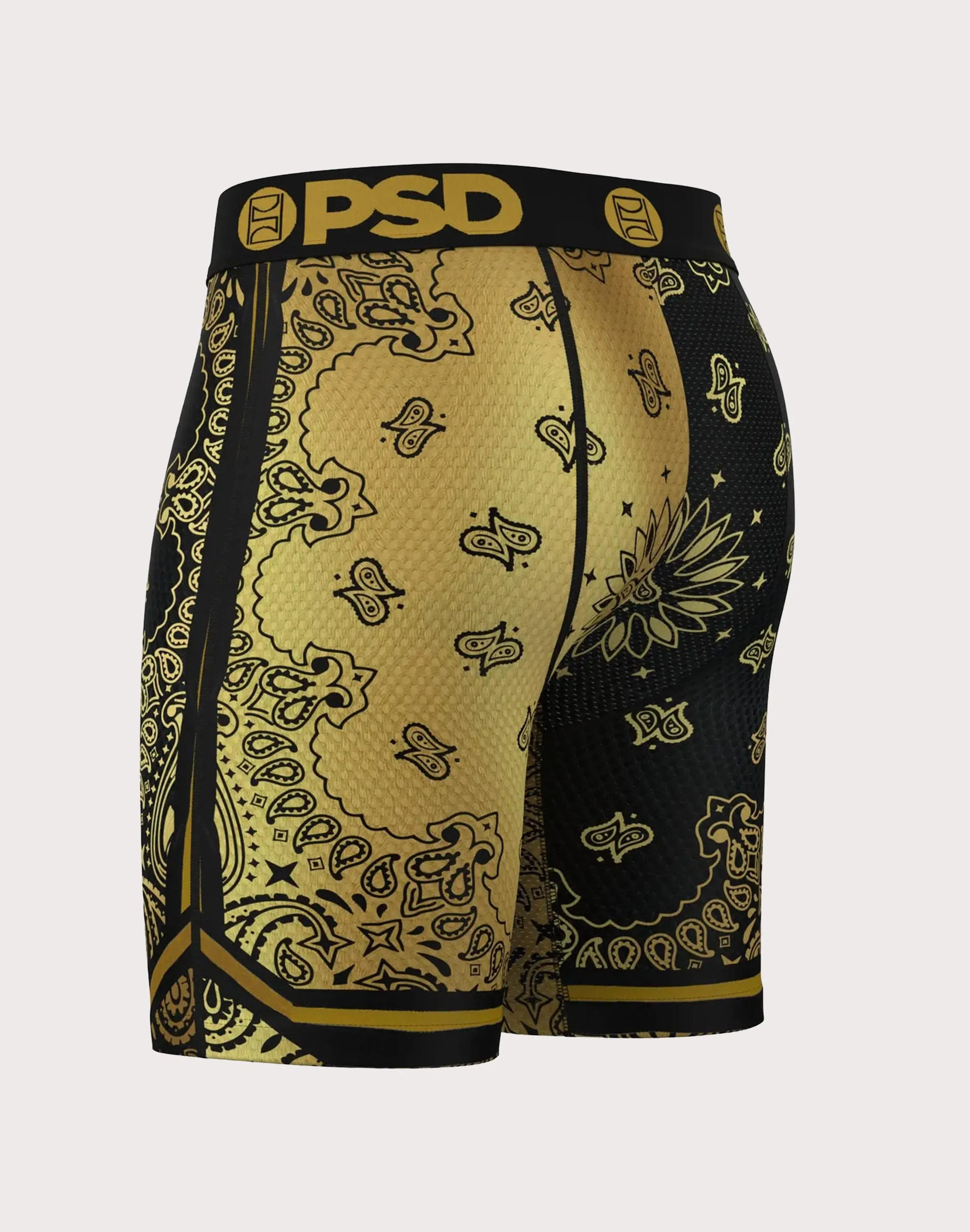 Psd Underwear Warface Golden Boxer Briefs WrinkleResistant Finish