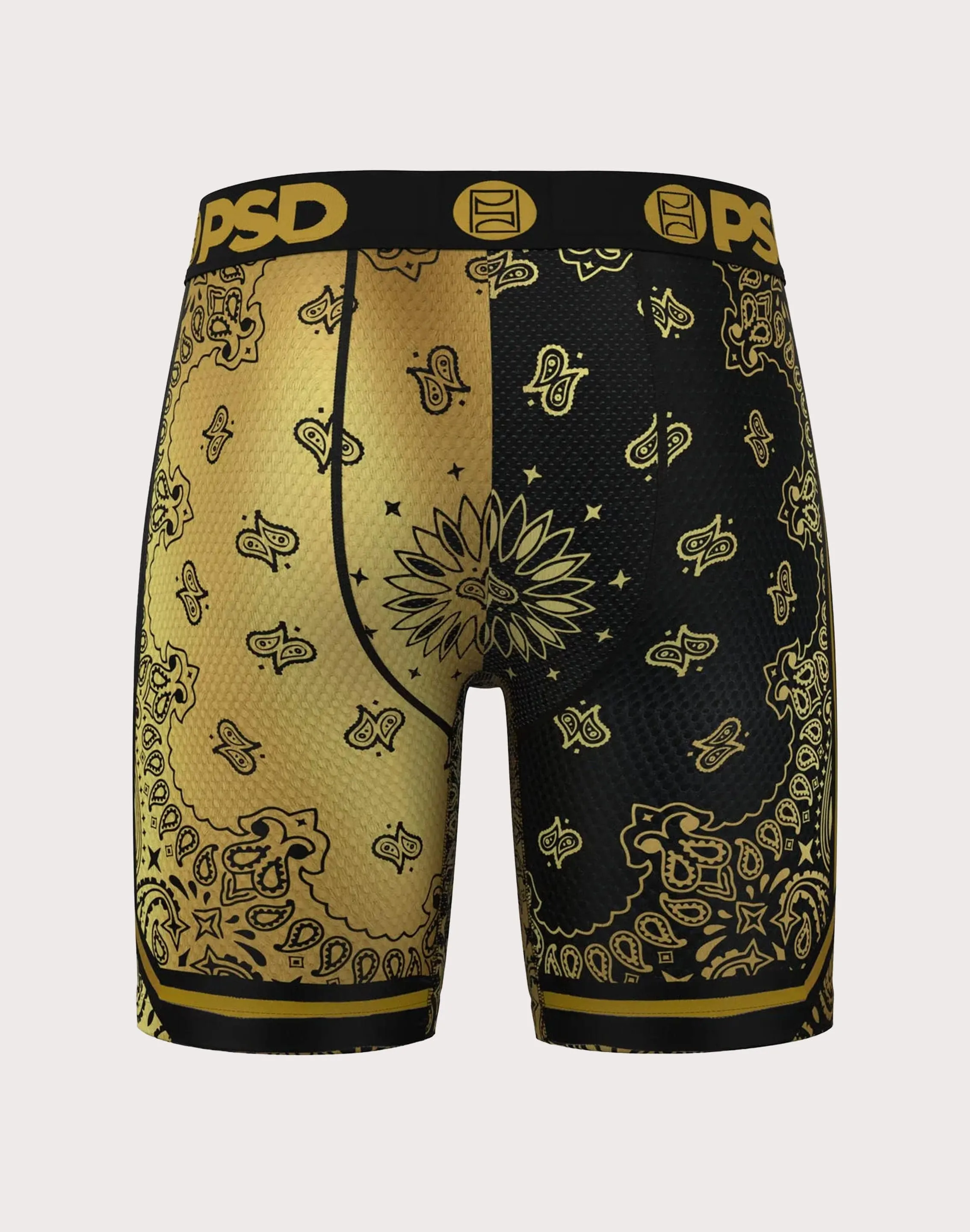 Luxury Mood Thick Glow Psd Underwear Warface Golden Boxer Briefs