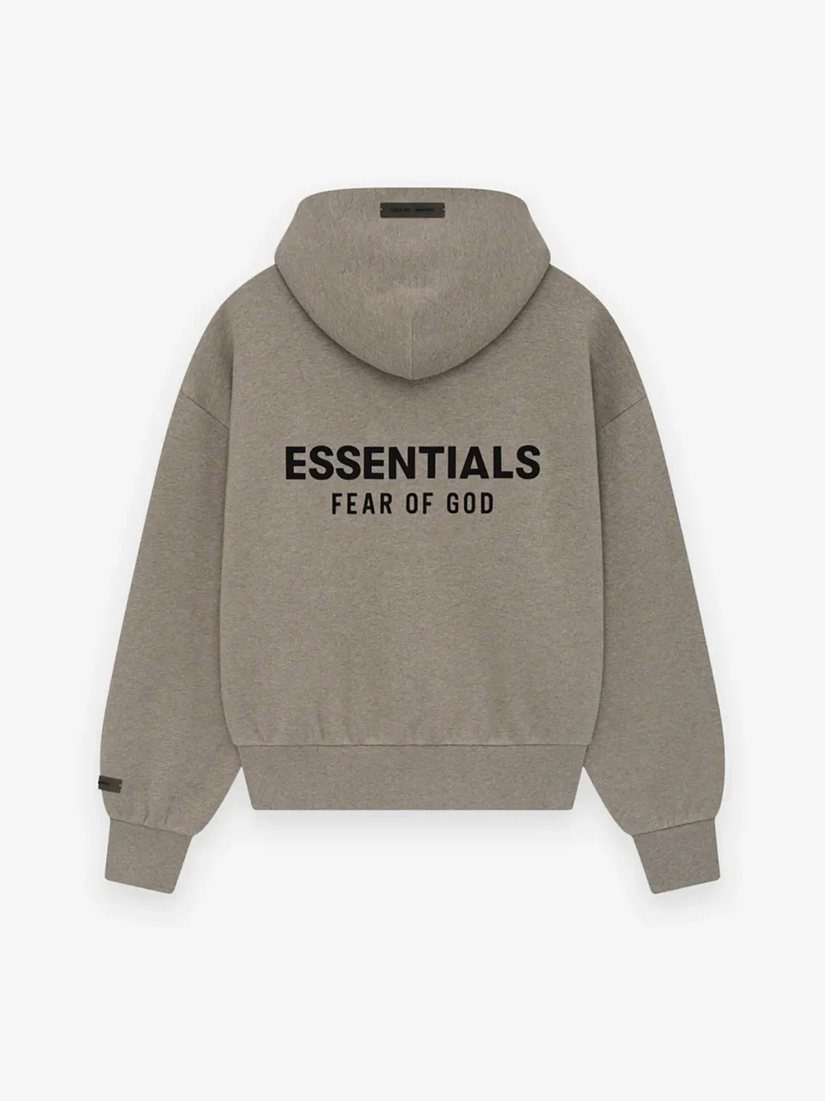 LowMaintenanceFabric FlexibleWaistband CLASSIC FULL ZIP UP HOODIE - HOME STEAD HEATHER