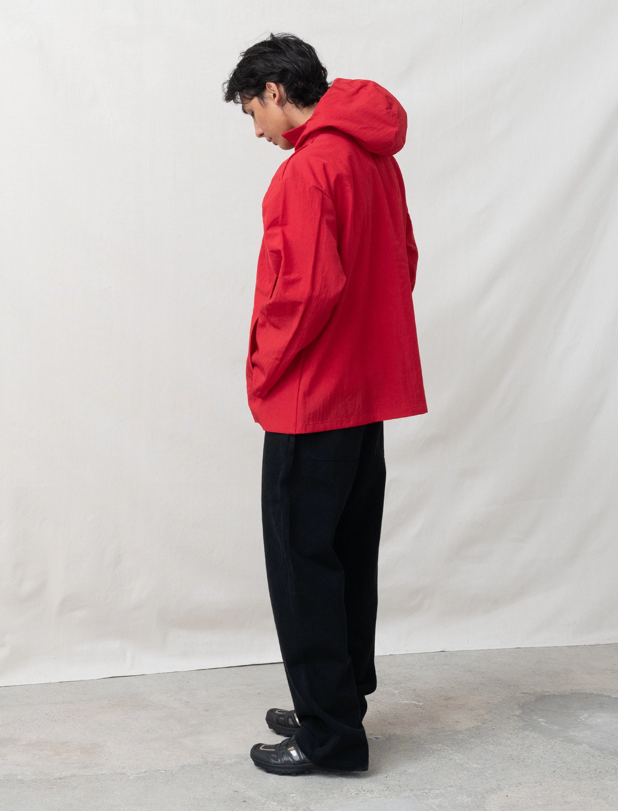 Anytime Outer Fit Microfiber Shell R19Y3 Gill Jacket (Red Waratah Nylon)