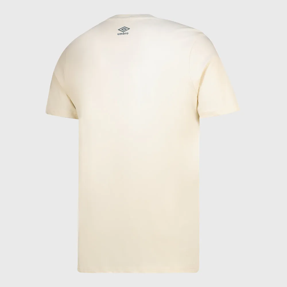 Breathable Material Umbro Mens Covert Tee Beige