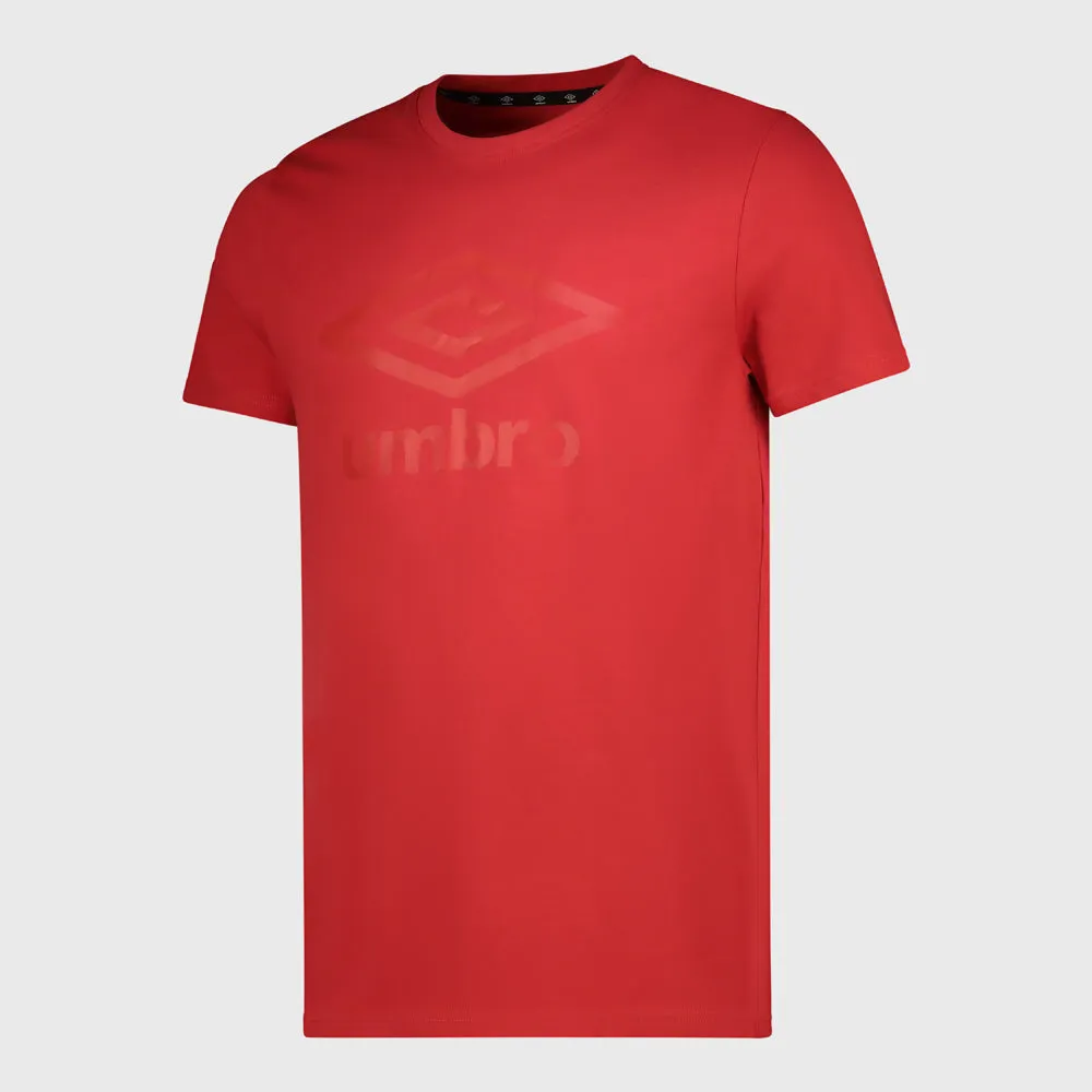 VersatileCuff Umbro Mens Henderson Tee Red