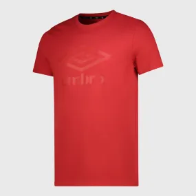VersatileCuff Umbro Mens Henderson Tee Red