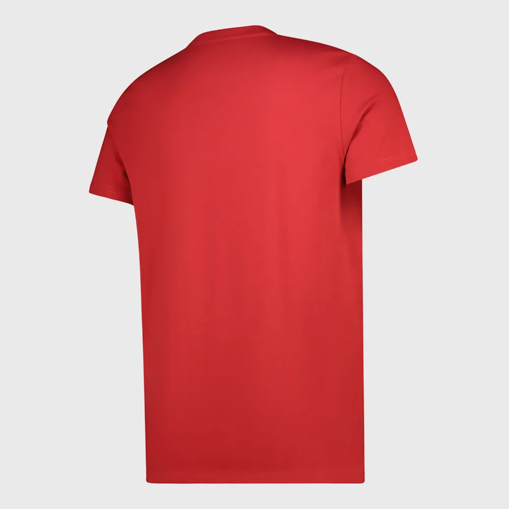Umbro Mens Henderson Tee Red Dream Feel Cozy Vibe