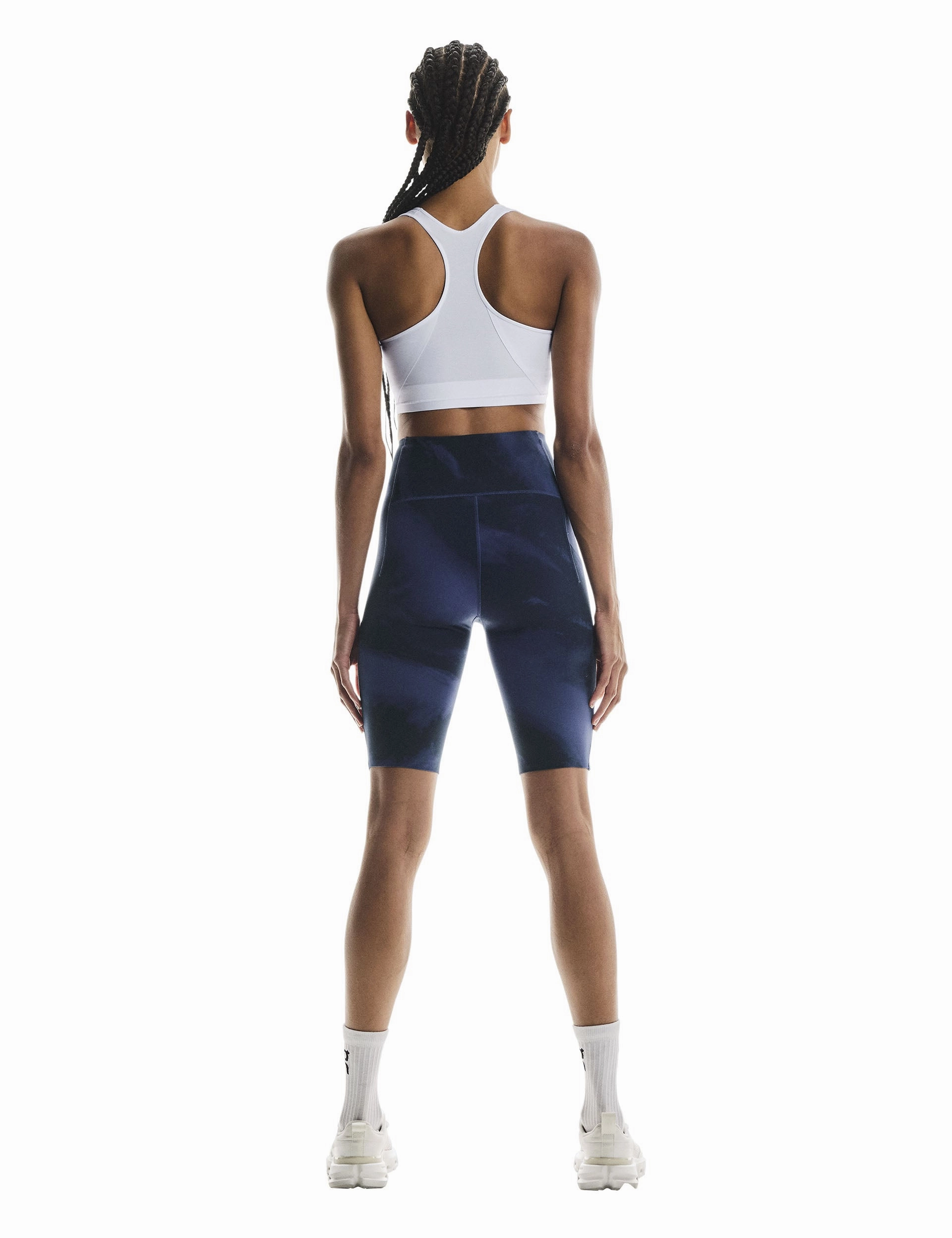 Train Bra - White Arch support Flexible Material