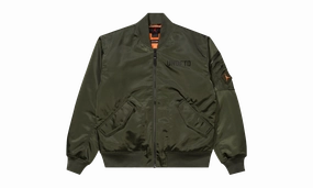 Festival Air Travel Vibe UNDEFEATED X JORDAN BOMBER JACKET "CARGOKHAKI/ BRIGHTMANDARIN"
