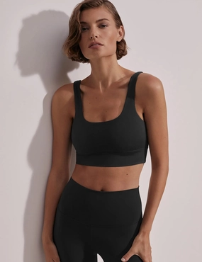Water-resistant seams Classic activewear FreeSoft Cori Bra - Black