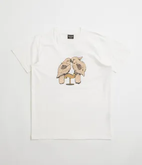 Pass Port Nesting T-Shirt - White sequin Long Length