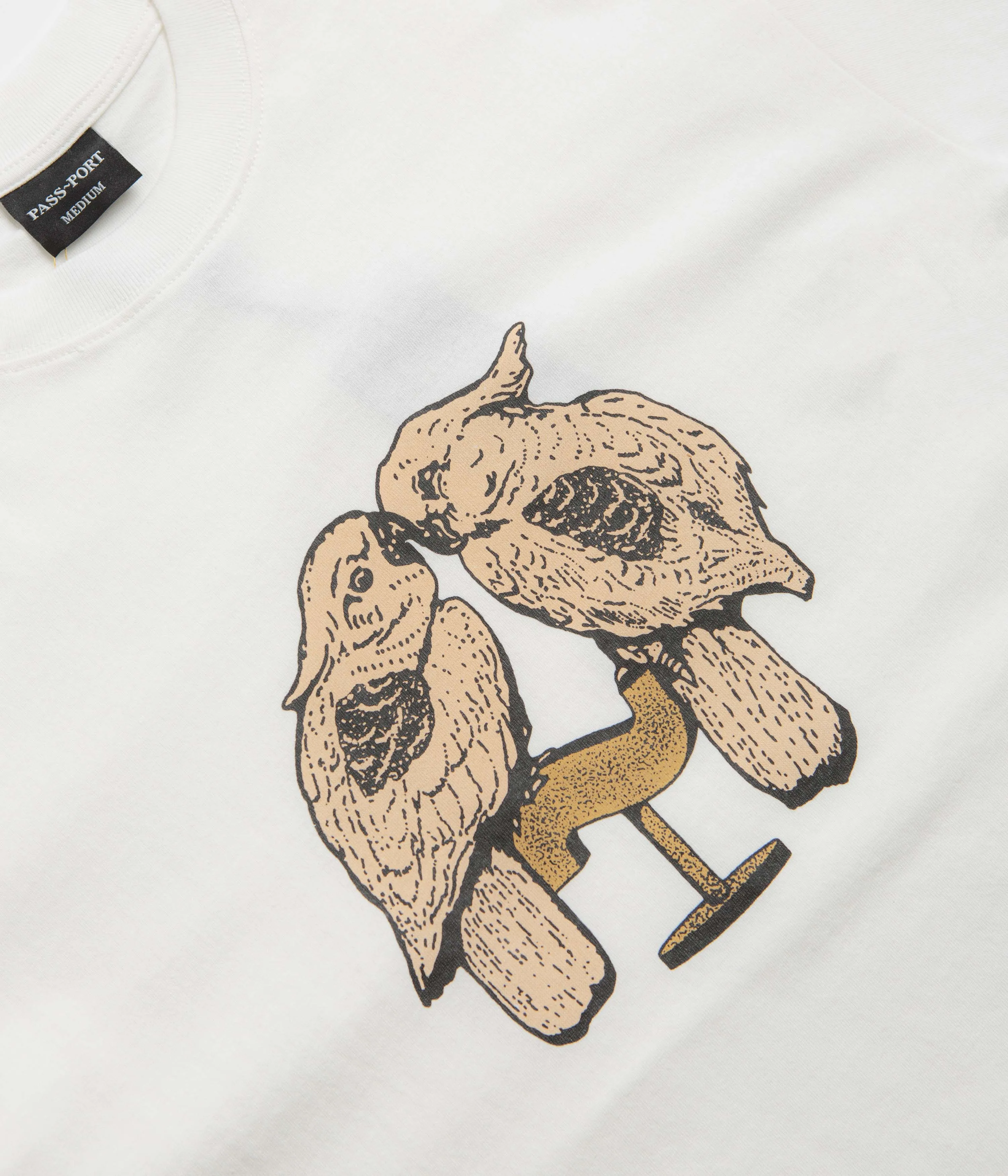 Pass Port Nesting T-Shirt - White billiards event Paisley