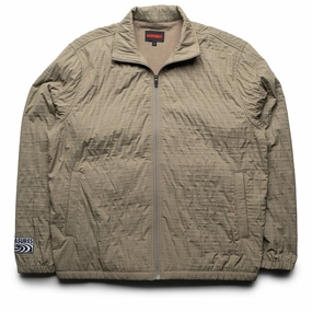 anniversary event Pleasures Rescue Pleated Track Jacket - Olive