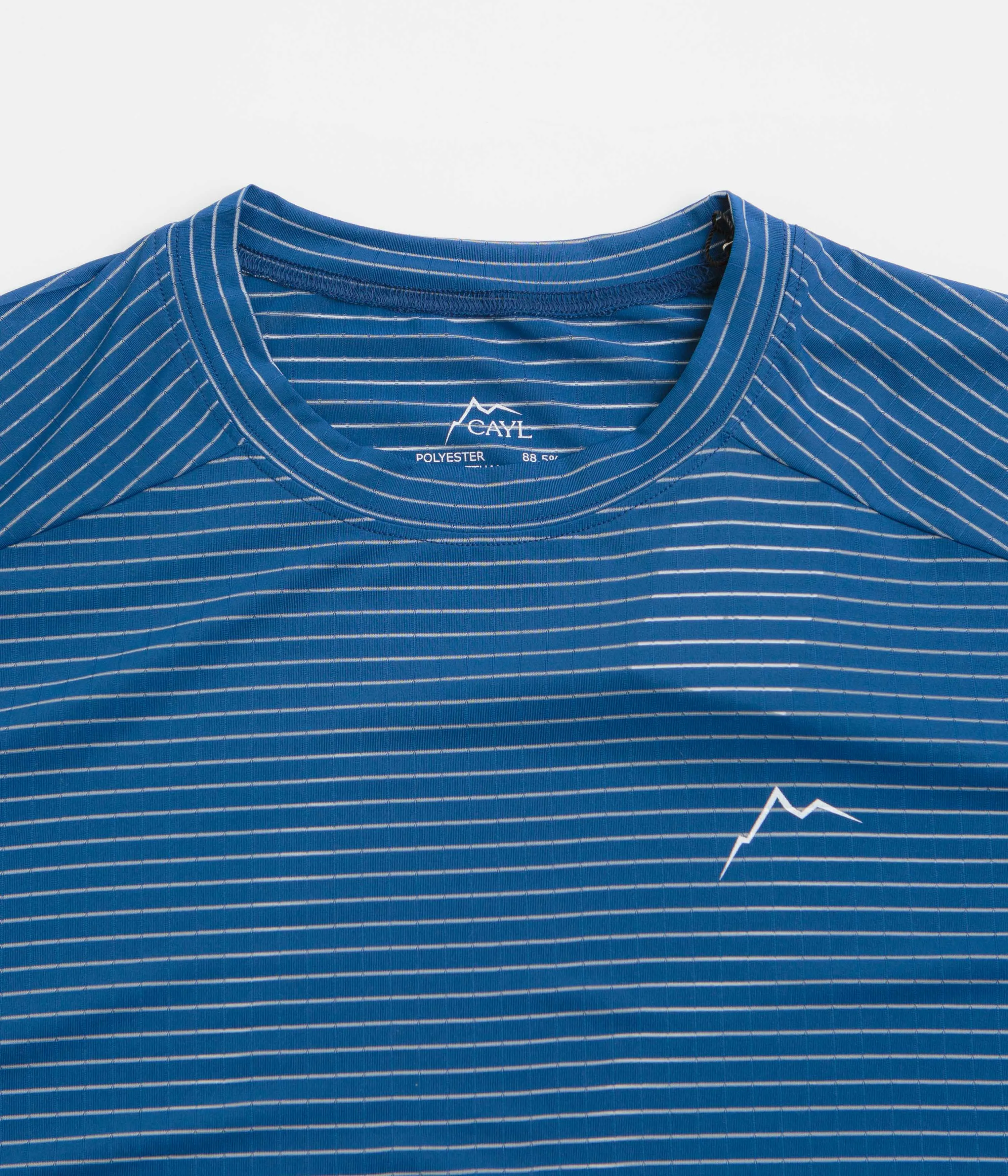 Cayl Stripe Logo T-Shirt - Blue mix and match