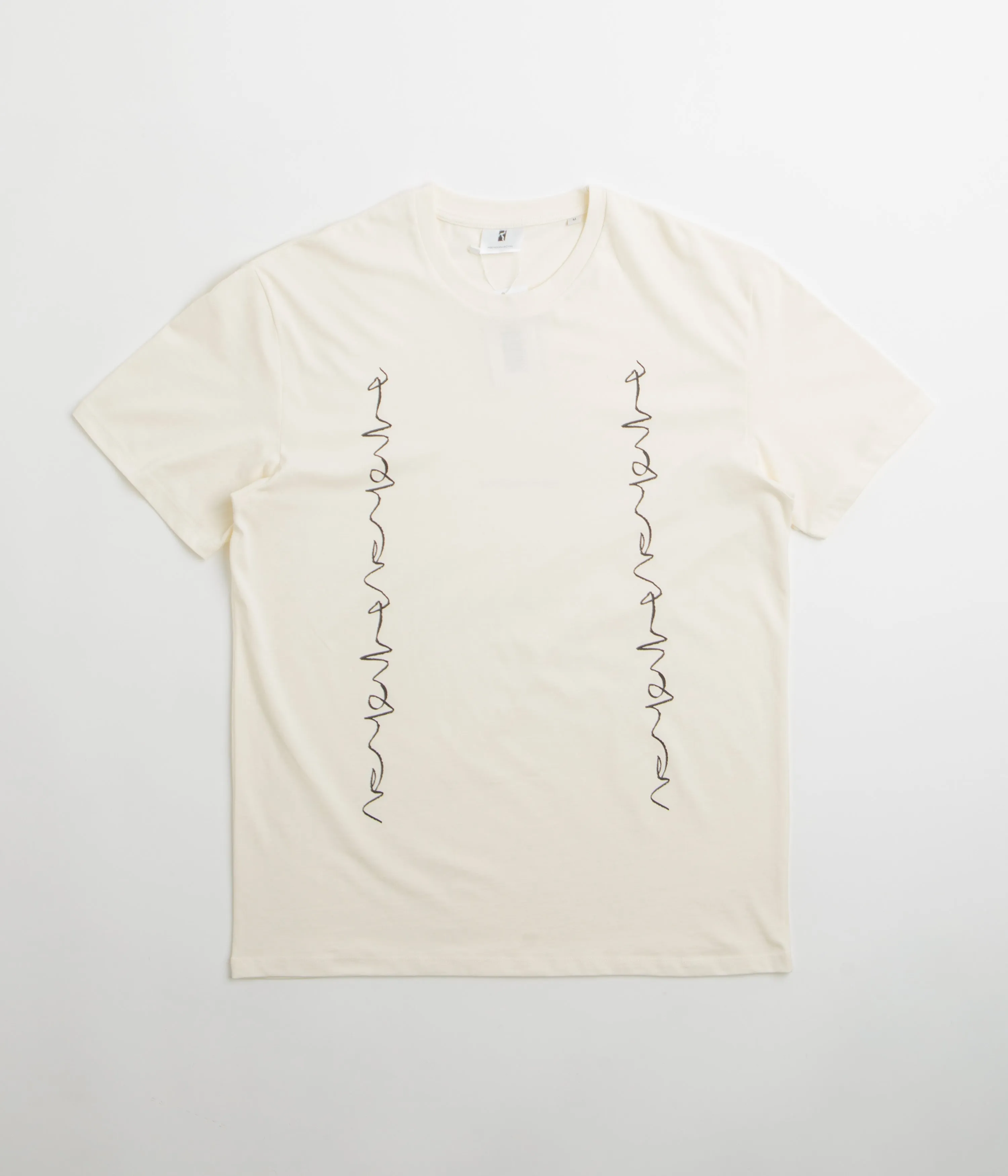 Poetic Collective Crayon Chain T-Shirt - Ivory casino venue