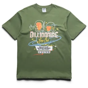 Zipped Customizable Billionaire Boys Club Lights Tee - Vineyard Green