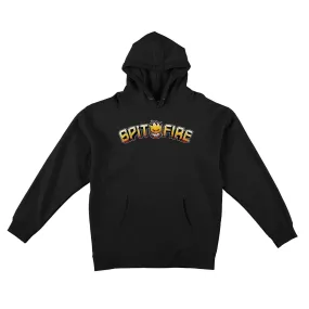 Safari Style Premium Feel Spitfire - Heatwave Hoodie Black