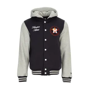 AntiStaticMaterial Friend Vibe Astros Snap Front Fleece Jacket - Mens