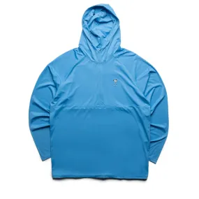 Matte Finish warm-toned Eastside Golf UV Ultra Light Hoodie - Tranquil Blue