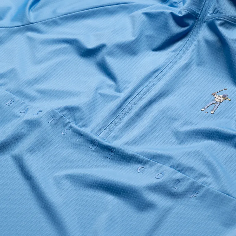 Low Profile Hood Giraffe like Eastside Golf UV Ultra Light Hoodie - Tranquil Blue