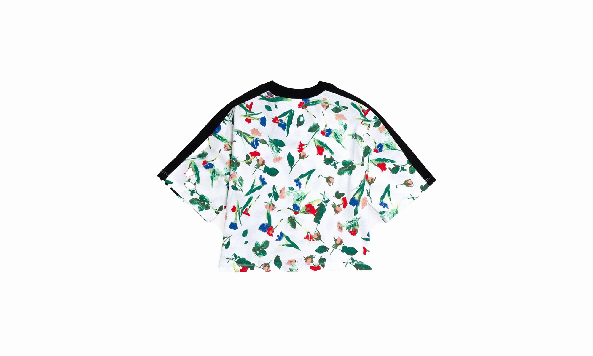 NonSlipTrim Cropped Allover Print Tee