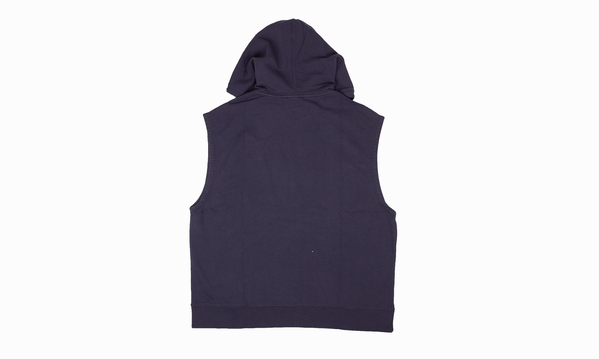 Unisex Cut Off Hoodie "Navy"