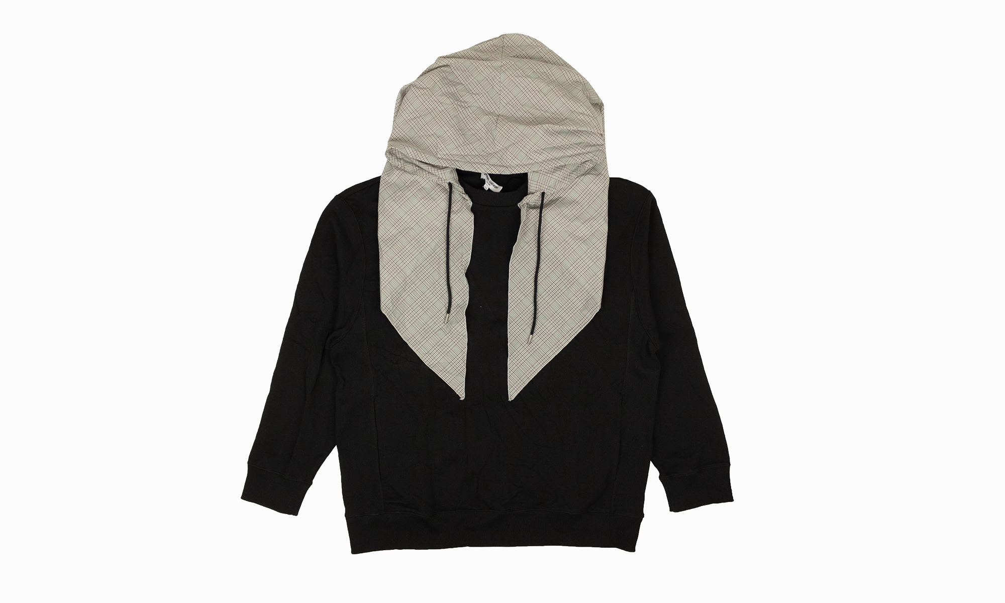 Unisex Scarf Hoodie "Black"