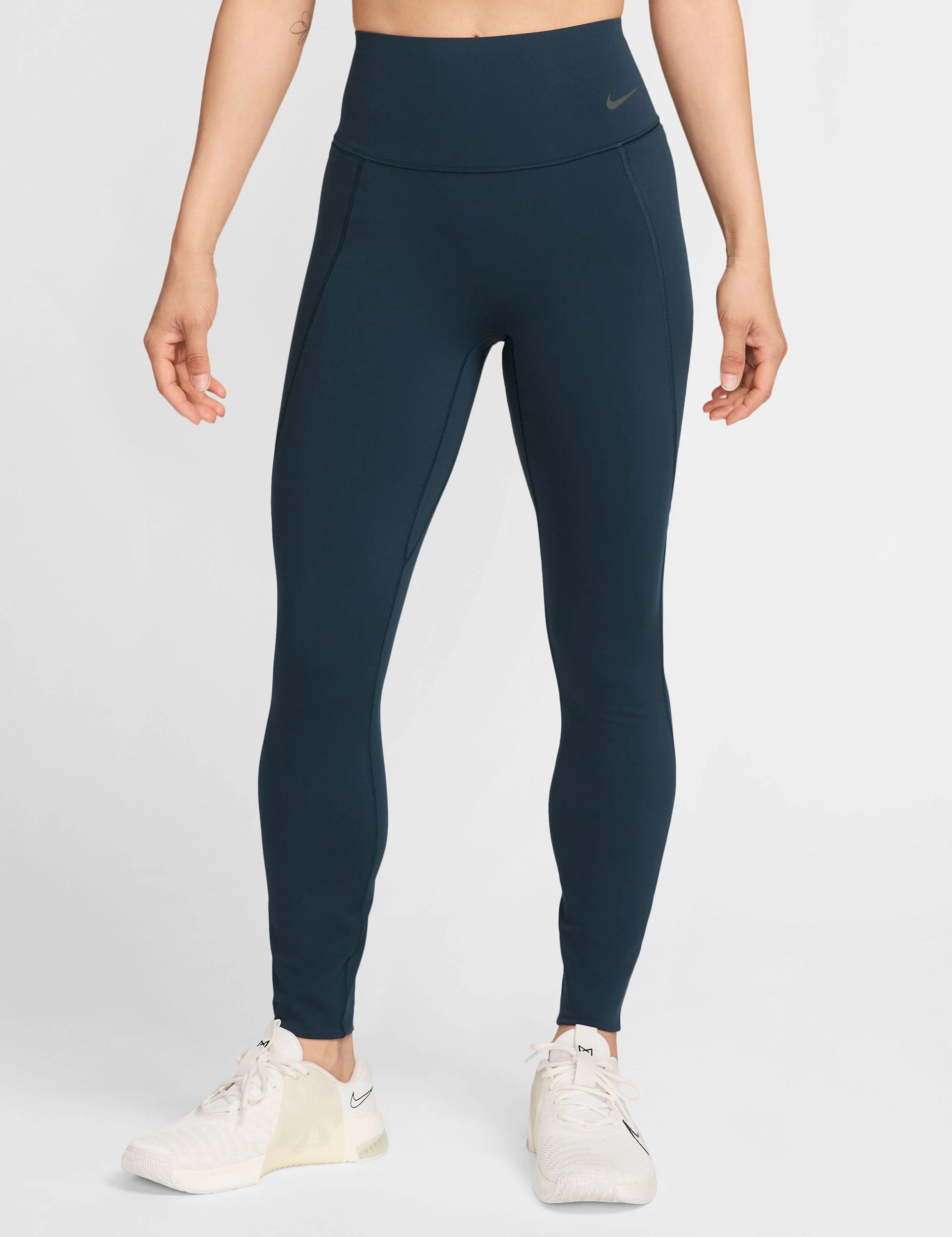 Body Shaping Fitness Lover Versatile Feel Universa High Waisted Leggings - Armory Navy/Anthracite/Riftblue