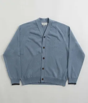 Polyester Material Universal Works David Cardigan - Chambray