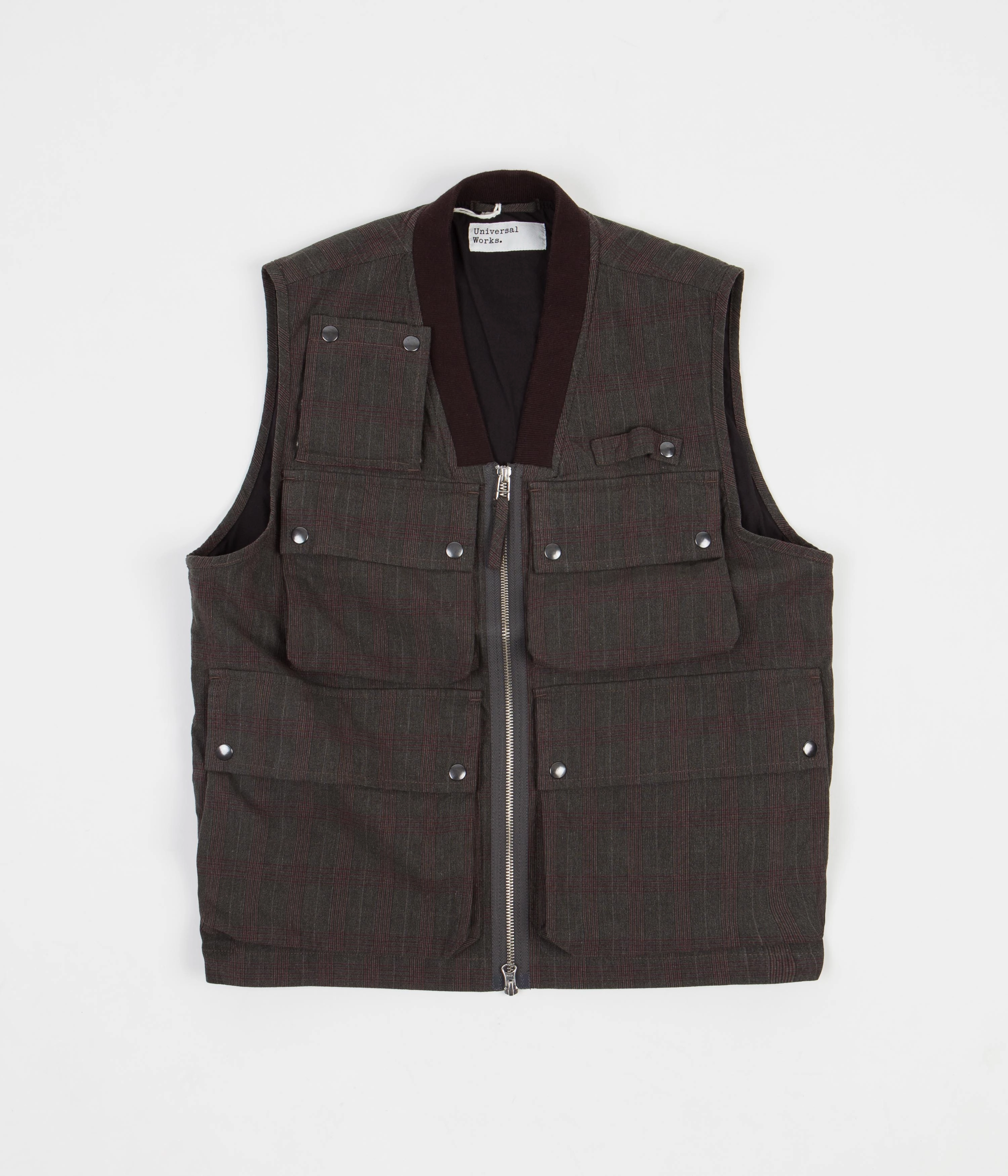 Save Universal Works Jojo Anglers Waistcoast - Grey