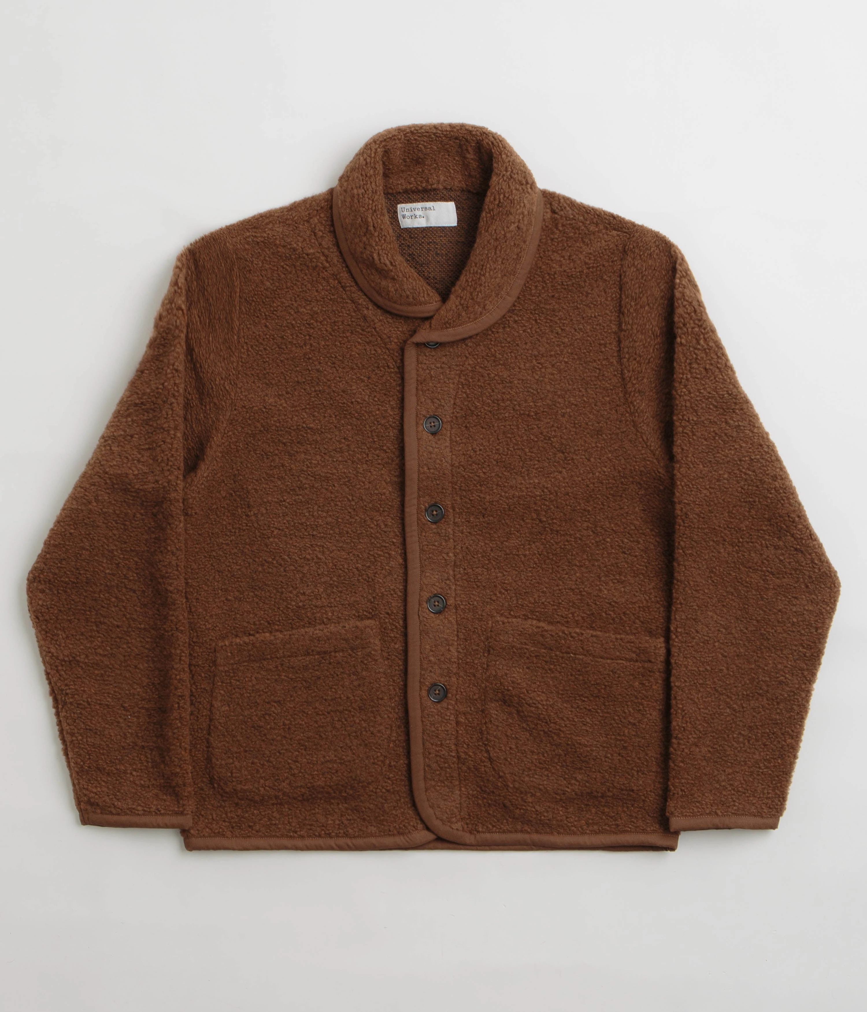 Universal Works Lancaster Jacket - Brown / Brown Grade