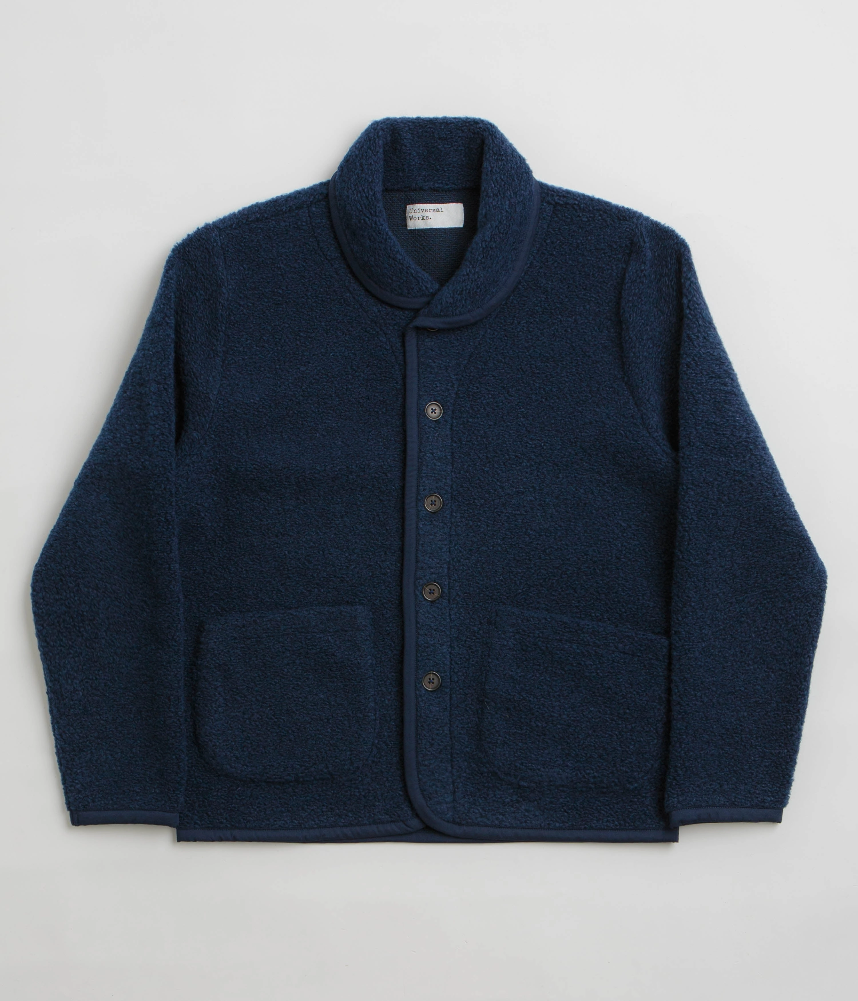 Universal Works Lancaster Jacket - Navy / Navy Party use