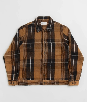 city dwellers Eco Friendly Textile Universal Works Uniform Jacket - Brown