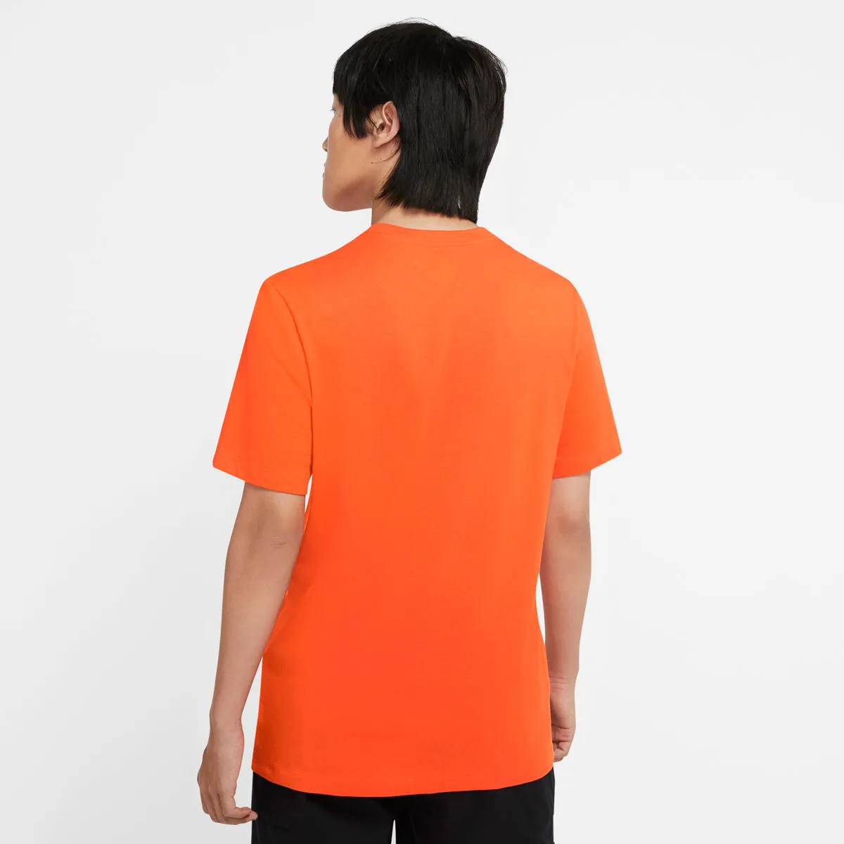 Nike Embroidered Futura T-Shirt (Orange/White) Sun Beam Run Ready