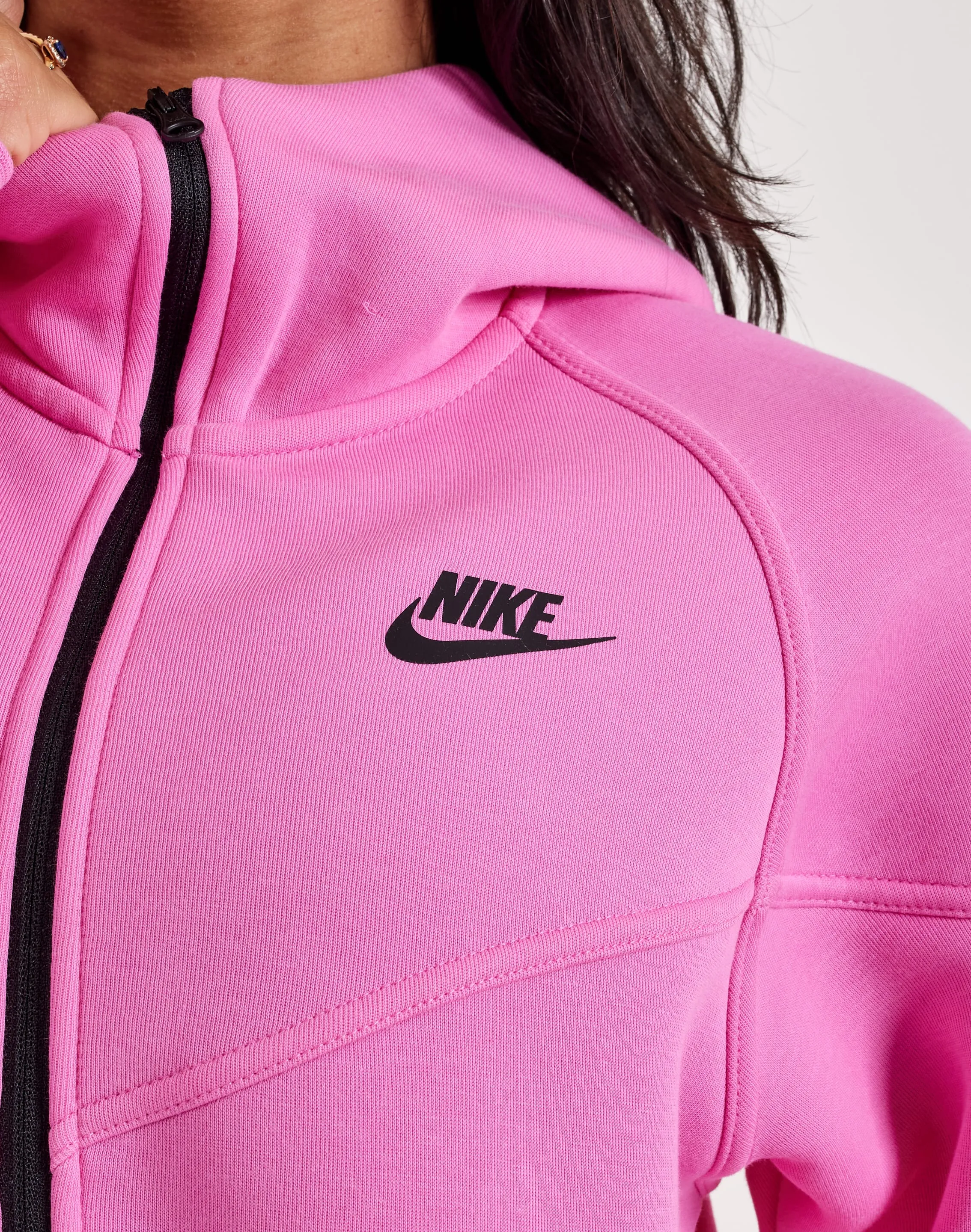 Nike Tech Fleece Windrunner Full-Zip Hoodie Chic Edge Windproof Fabric