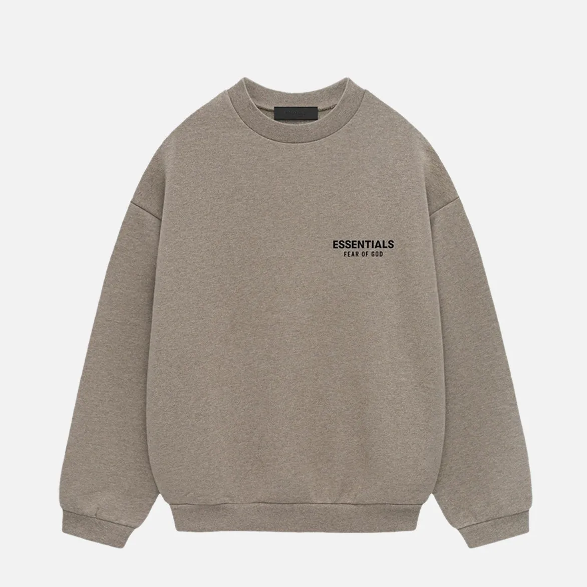 Recycled materials Park Day ESSENTIALS FLEECE CREWNECK - HEATHER GREY