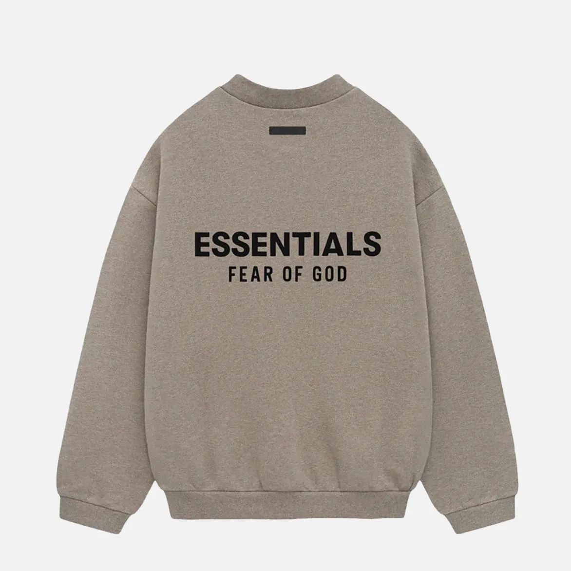 ESSENTIALS FLEECE CREWNECK - HEATHER GREY Design Soul