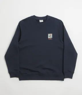 Parlez Planter Crewneck Sweatshirt - Midnight Two-Tone Design