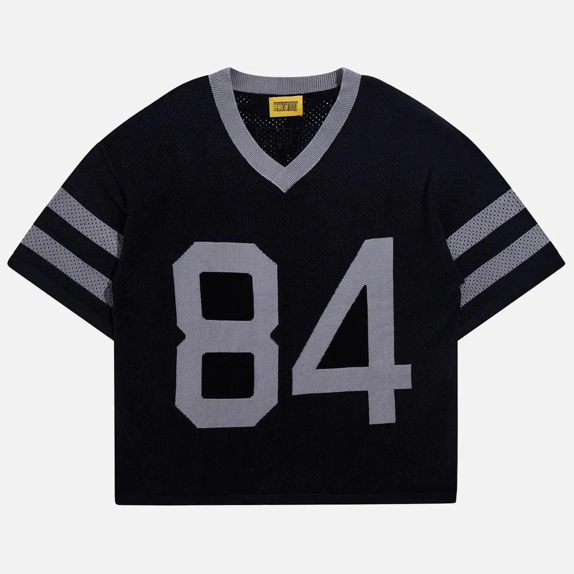 Lightweight Construction KNIT MESH JERSEY - BLACK