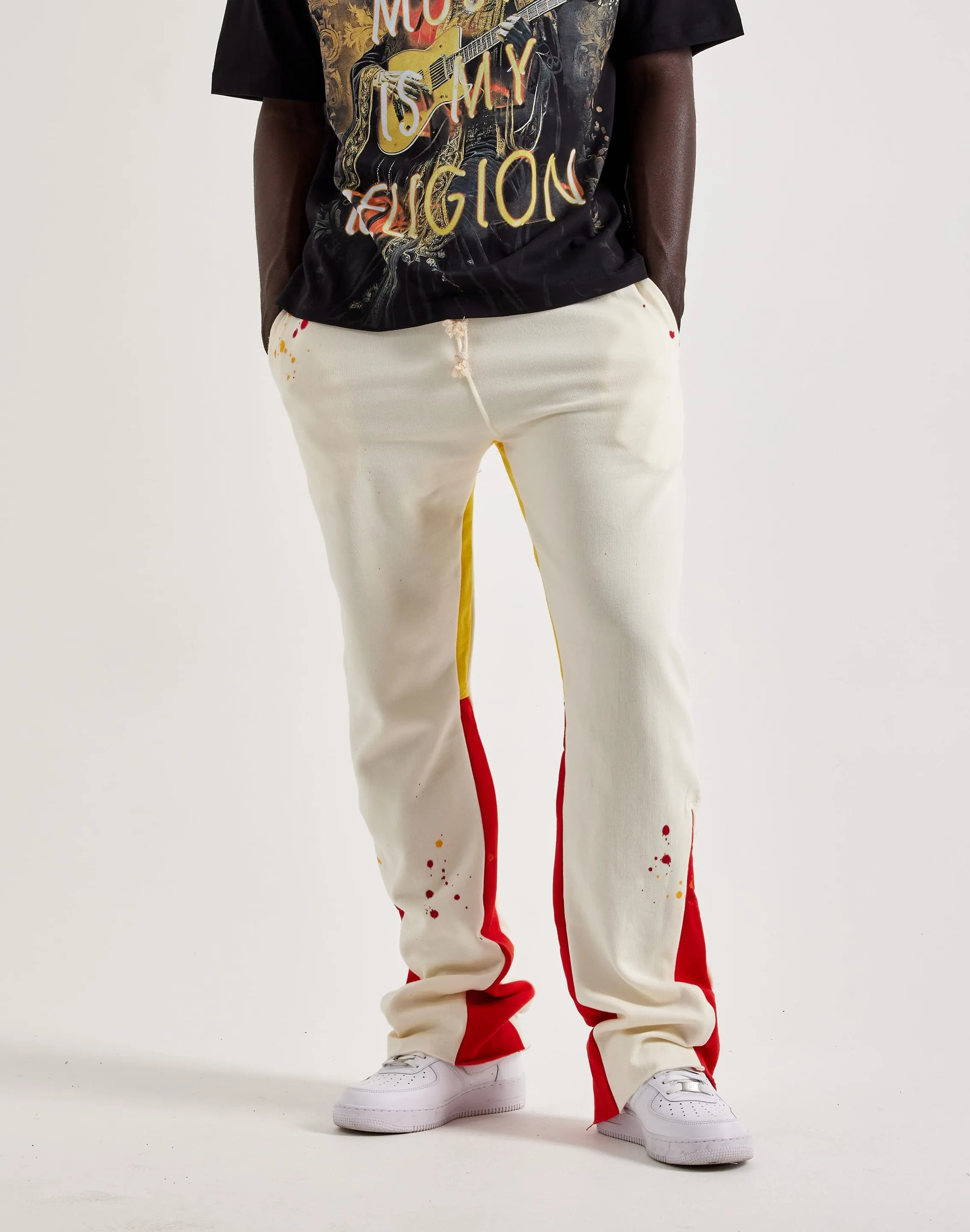 MeshVentilation MNML Contrast Bootcut Sweatpants