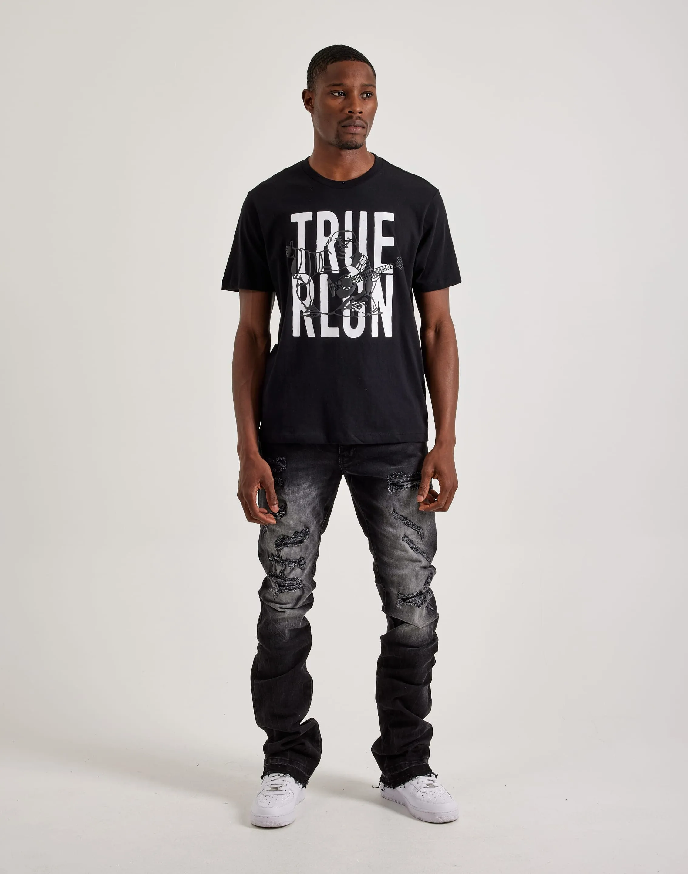 Ventilated Back Panel True Religion Buddha Tee