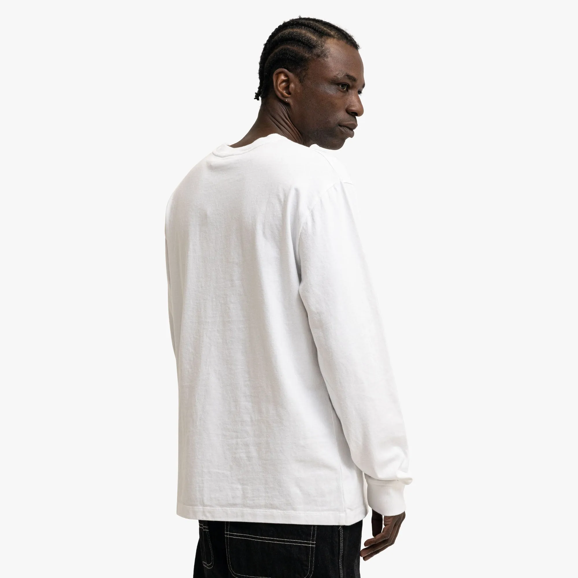 Casual Friday Bold colors by Parra The Visitors Longsleeve White