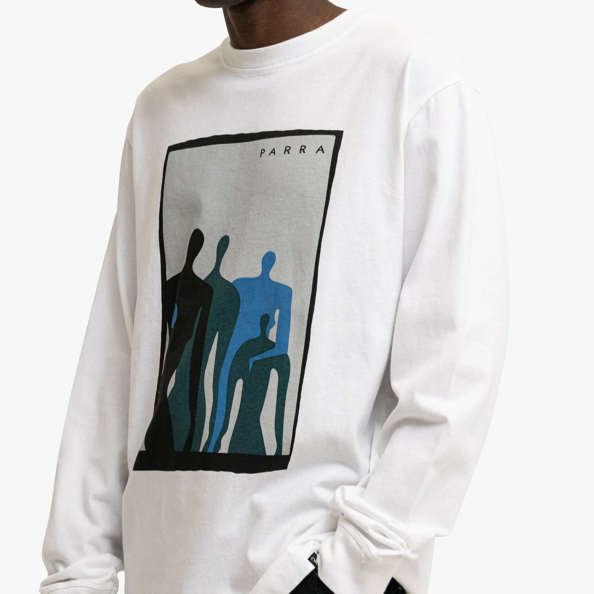 Cultural Inspired by Parra The Visitors Longsleeve White
