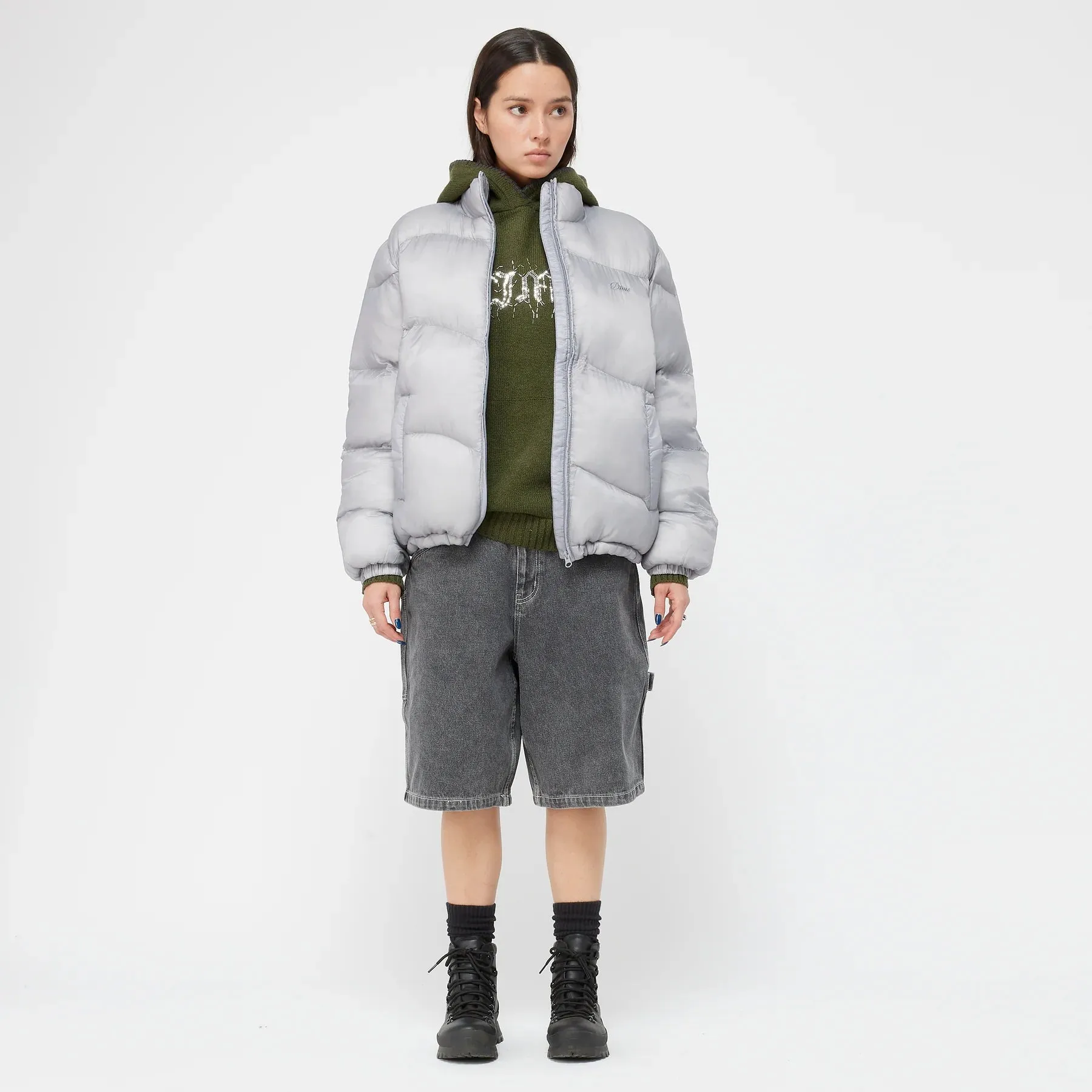 CLASSIC RIPSTOP PUFFER - SILVER Ventilation Panels Zero Core