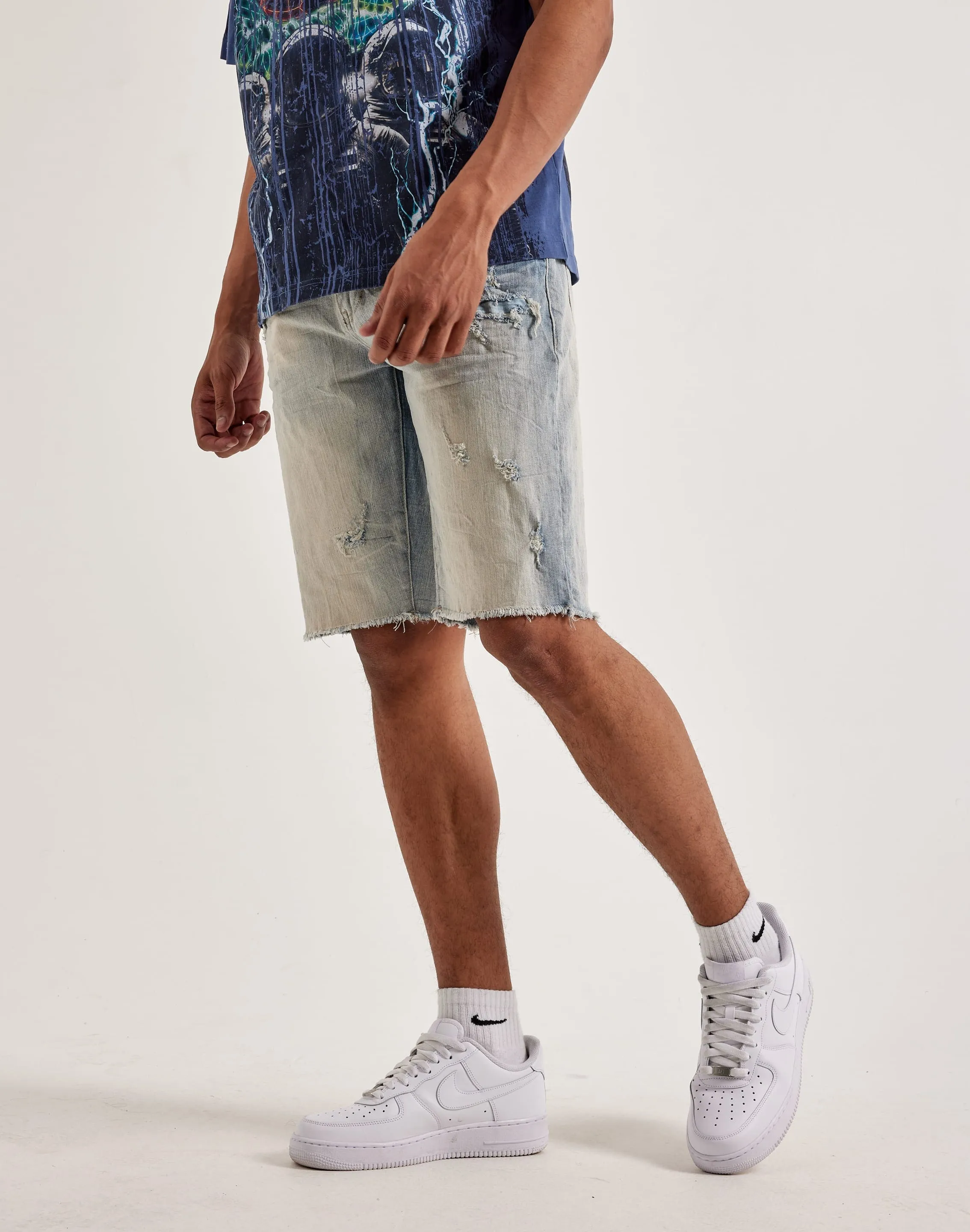Smoke Rise Rip Off Shorts CompactWeave LayeredConstruction