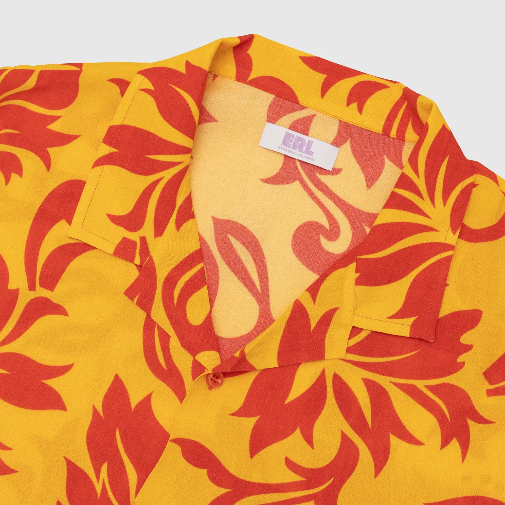 PRINTED SHORT SLEEVE SHIRT Breathable Lining Weekend Vibes