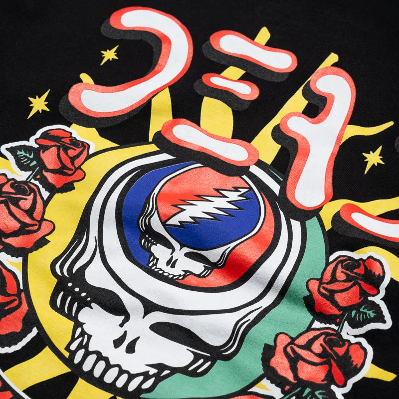 rollerblade wear Penguin like Grateful Dead x Market Solar Flare Hoodie - Black
