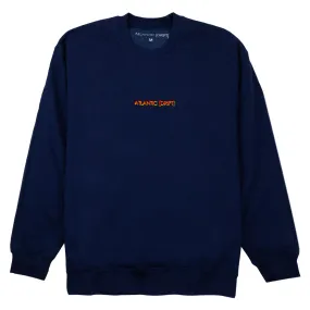 Atlantic Drift Title Crewneck Sweatshirt - Navy Date Attire product festival wearability